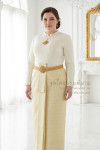 ชุดไทยบรมพิมาน สีทอง (TB 029)
