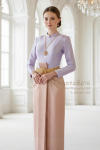 ชุดไทยบรมพิมาน สีม่วง (TB 012)