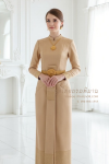ชุดไทยบรมพิมาน สีโอล์ดโรส (TB 027)