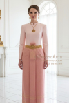 ชุดไทยบรมพิมาน สีโอล์ดโรส (TB 017)