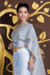 ชุดไทยจักรพรรดิ สีฟ้าเทา (TCP 012)