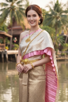 ชุดไทยจักรพรรดิ สีกลีบบัว (TCP 030)