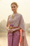 ชุดไทยจักรพรรดิ สีชมพูกลีบบัว (TCP 020)