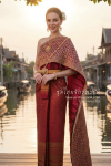 ชุดไทยจักรพรรดิ สีแดง (TCP 027)