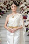 ชุดไทยจักรี สีงาช้าง (TCK 020)