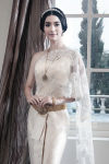 ชุดไทยจักรี สีครีม (TCK 001)