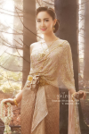 ชุดไทยจักรี สีกลีบบัว (TCK 003)