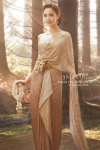 ชุดไทยจักรี สีกลีบบัว (TCK 003)