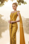 ชุดไทยจักรี สีทอง (TCK 005)