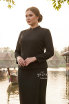ชุดไทยจิตรลดา สีดำ (TC 021)