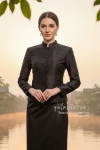 ชุดไทยจิตรลดา สีดำ (TC 019)