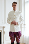 ชุดราชปะแตน สีงาช้างม่วง (RP 007)