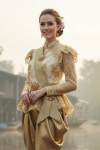 ชุดไทยรัชกาลที่ 5 สีทอง (TRF 001)