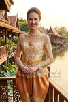 ชุดไทยรัชกาลที่ 5 สีทอง (TRF 009)