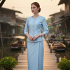 ชุดไทยเรือนต้น สีฟ้า (TR 002)