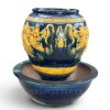 Wide-Rim Pama Overflow Fountain Set 70