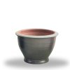 Classic Plant Pot – Black Clay Edition, Large Size for Trees