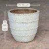 Lava Glazed Planter – Berlin