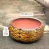 Cut-Rim Plant Pot Special Pattern