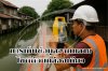 การใช้กล้องสำรวจวัดแนวท่อระบายน้ำในชุมชนริมคลอง การใช้กล้องสำรวจวัดแนวท่อระบายน้ำในชุมชนริมคลอง