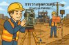 การวางจุดควบคุม (Control Points) ด้วยกล้อง Total Station