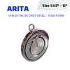 ARITA Single Door Wafer Check Valve Cast steel - เช็ควาล์ว