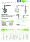 ARITA SBF-T16L Butterfly Valve Stainless Steel - Universal