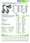 ARITA SHPBF-M Butterfly Valve Stainless Steel - Universal