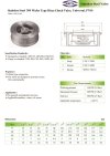 ARITA SDI1-FU04 Disc Check Valve - Universal