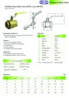 ARITA BALL VALVE (BBA-AF600) - บอลวาล์ว