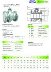 ARITA Ball Valve Cast iron (IBA-F3) - บอลวาล์ว PN 16