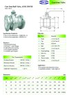 ARITA Ball Valve Cast iron (IBA-F2) - บอลวาล์ว ANSI 150 PSI