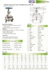 ARITA SGA Gate Valve Stainless Steel - PN16