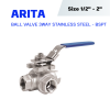 ARITA S3MBA | Ball valve 3Way Stainless Steel - BSPT
