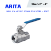 ARITA SBA | Ball valve 2PC Stainless Steel - BSPT