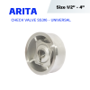 ARITA SDI1-FU16 Disc Check Valve SS316 - Universal