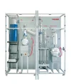 Fully automatic HV distillation system up to 650 °C