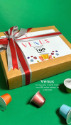 Venus Coffee Capsules 100 Capsule Box (Includes 5 Specialty Flavors)