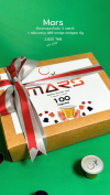 Mars Coffee Capsule Box - 100 Capsules (Medium and Dark Roasts, 5 Flavors)