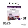 แคปซูลกาแฟ Galaxy 50 Capsule box (คั่วอ่อน-เข้ม 10 รสชาติ)