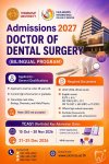 Admissions 2027 DOCTOR OF DENTAL SURGERY ( BILINGUAL PROGRAM)