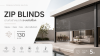Zip Blinds ระบบม่านกันสาดแนวดิ่ง กันลมแรง กันแดด กันฝน สำหรับพื้นที่ Outdoor