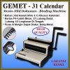 Gemet 31 Calender