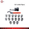 ชุดหัวจับคอลเล็ต 15ลูก  (SET collet 15pcs)