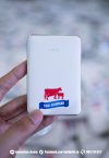 พิมพ์ Power Bank รับพิมพ์โลโก้ลงบน Power Bank สีขาว ลาย THAI-DENMARK พิมพ์ Power Bank รับพิมพ์โลโก้ลงบน Power Bank สีขาว ลาย THAI-DENMARK
