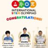 TOP 10 โลก การแข่งขัน STEM Olympiad 2025 TOP 10 โลก การแข่งขัน STEM Olympiad 2025