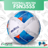 (ของแท้ 100%) MOLTEN ลูกฟุตบอล รุ่น F5N3555 (เบอร์ 5) แถมฟรีตาข่ายใส่ลูกบอล+เข็มเป่าลม