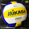 (ของแท้ 100%) MIKASA ลูกวอลเลย์บอล รุ่น MV210 (เบอร์ 5) แถมฟรีตาข่ายใส่ลูกบอล+เข็มเป่าลม