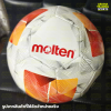 (ของแท้ 100%) MOLTEN ลูกฟุตบอล รุ่น F5N1000-TL (เบอร์ 5) แถมฟรีตาข่ายใส่ลูกบอล+เข็มเป่าลม