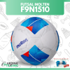 (ของแท้ 100%) MOLTEN ลูกฟุตซอล รุ่น F9N1510 (ขนาดมาตรฐาน) แถมฟรีตาข่ายใส่ลูกบอล+เข็มเป่าลม